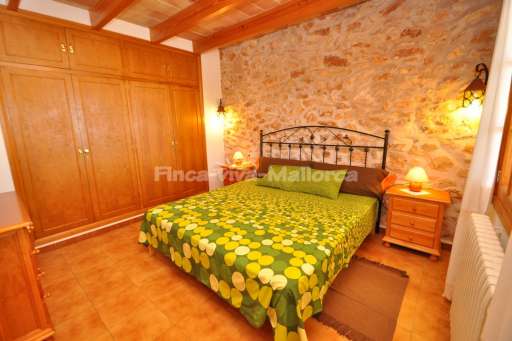 Casa Galerins, Schlafzimmer, Doppelbett