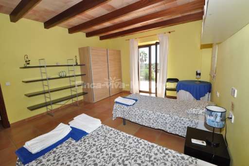 Finca Can Torre, Schlafzimmer, Einzelbett