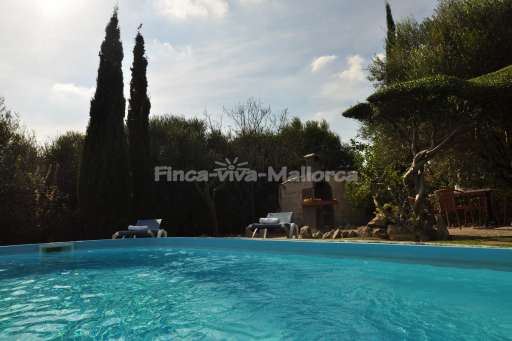 Finca Antonio petit, Pool, Garten, Sonnenliege