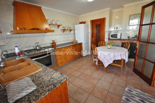 Casa de Rivas Cala Sanau, Küche, Essbereich