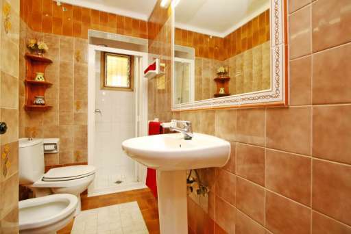 Finca Fullos Pollenca, Badezimmer