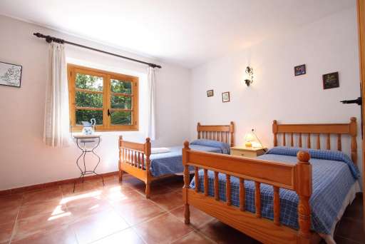 Casa Caragola Pollenca, Schlafzimmer, Einzelbett