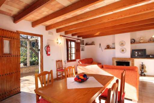Finca Fontxica Pollenca, Esszimmer, Sitzmöglichkeit, Essbereich