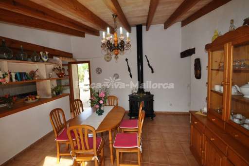 Finca Jardin Palmeras, Esszimmer, Essbereich, Kamin