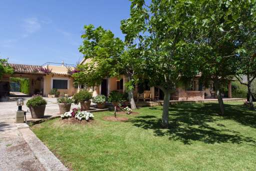 Casa Estades Gran Pollenca, Garten, Haus