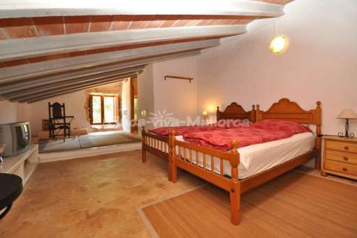 Finca Cas Concos, Schlafzimmer, Einzelbett