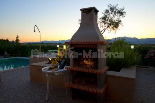 Finca Somo Muro, gemauerter Grill