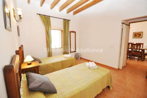 Casa Ferrer, Schlafzimmer, Einzelbett