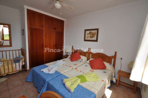 Casa de Rivas Cala Sanau, Schlafzimmer, Einzelbett