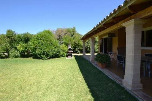 Villa Miguel Sa Pova, Garten, überdachte Terrasse, Grill