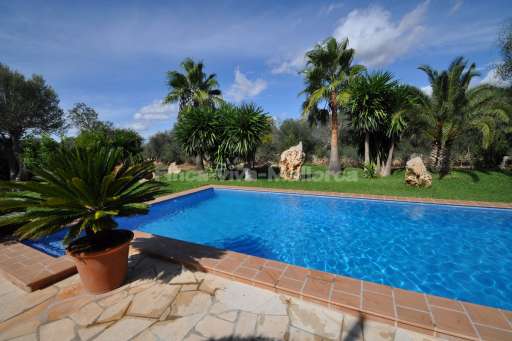 Finca Bardet Campos, Pool, Terrasse, Palmen