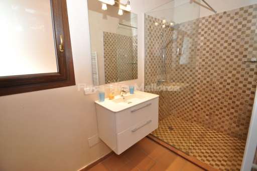 Finca Can Torre, Badezimmer, ebenerdige Dusche