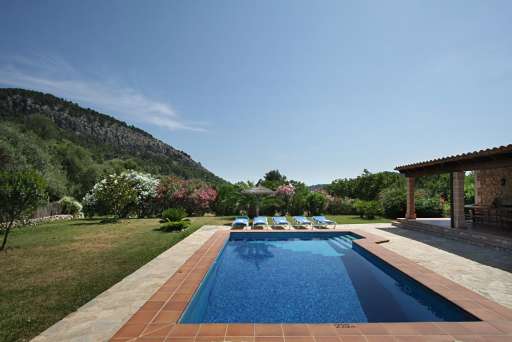 Casa Caragola Pollenca, Pool, Sonnenliege