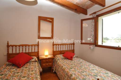 Casa Fonts Salades, Schlafzimmer, Einzelbett