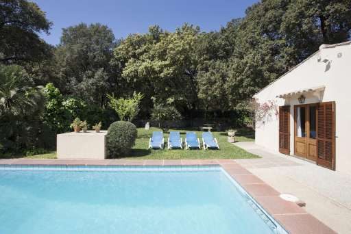 Finca Creus Pollenca, Haus, Pool, Garten, Sonnenliege