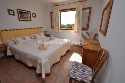 Casa de Rivas Cala Sanau, Schlafzimmer, Doppelbett
