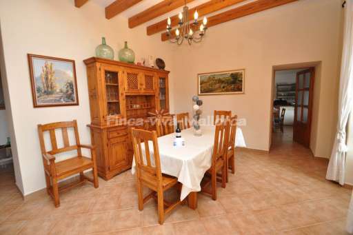 Finca Joan, Esszimmer, Essbereich