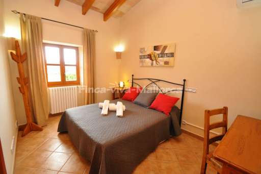 Finca Joan, Schlafzimmer, Doppelbett