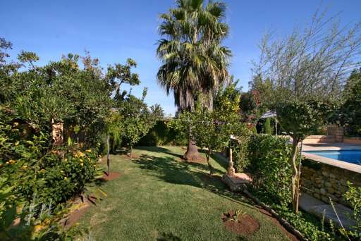 Finca Fullos Pollenca, Pool, Garten