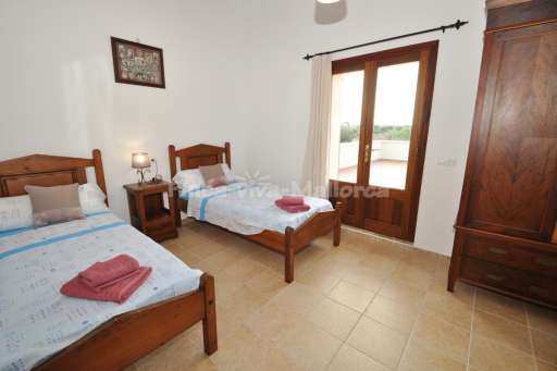 Finca Cati Cala Figuera, Schlafzimmer, Einzelbett