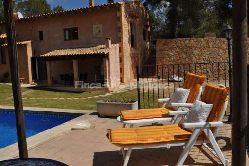 Finca Comodo Vall d'Or Golf, Pool, Garten, Haus, Sonnenliege