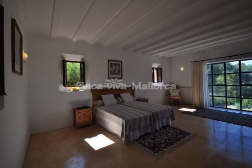 Casa Empinada, Schlafzimmer, Doppelbett