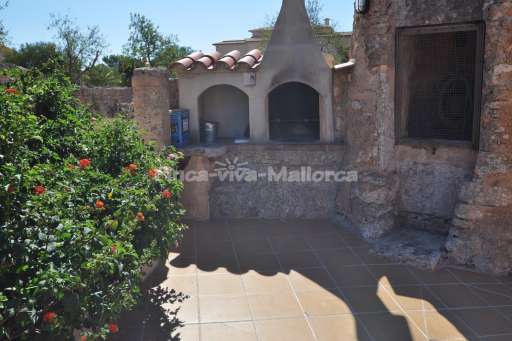 Casa Talaia Cala Santanyi, Terrasse, gemauerter Grill
