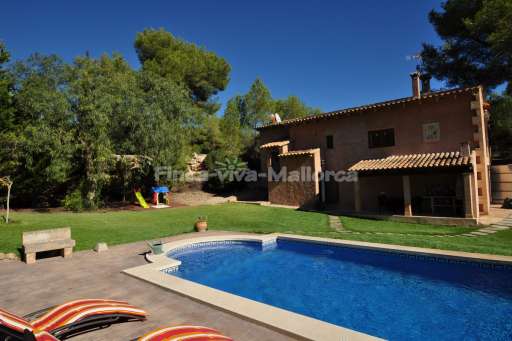 Finca Comodo Vall d'Or Golf, Pool, Garten, Haus, Sonnenliege