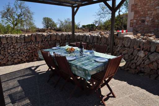 Casa Talaia Cala Santanyi, Terrasse, Essbereich