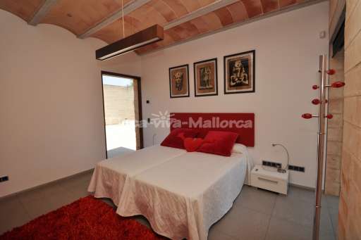 Villa Jose Sa Mola, Schlafzimmer, Doppelbett