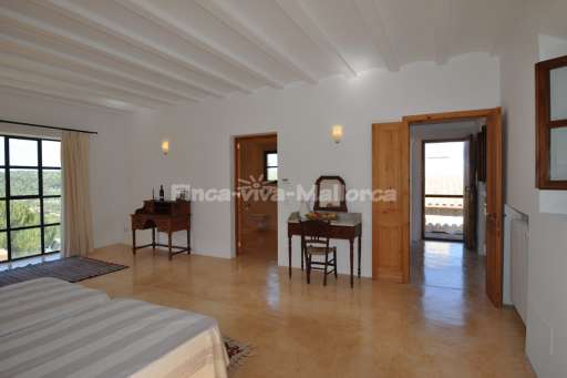 Casa Empinada, Schlafzimmer, Doppelbett