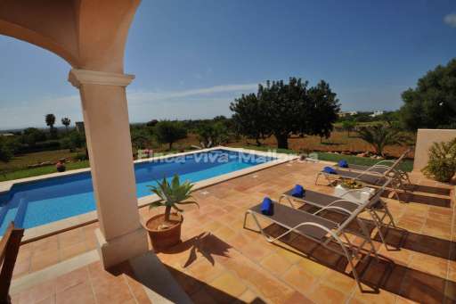 Finca Antonia, Pool, Terrasse, Sonnenliege