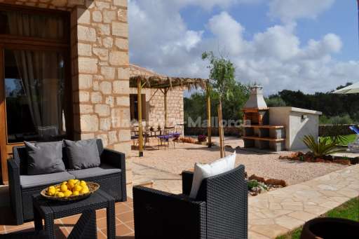 Finca Cati Cala Figuera, Lounge, Terrasse, gemauerter Grill