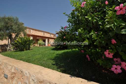 Finca David, Garten, Haus