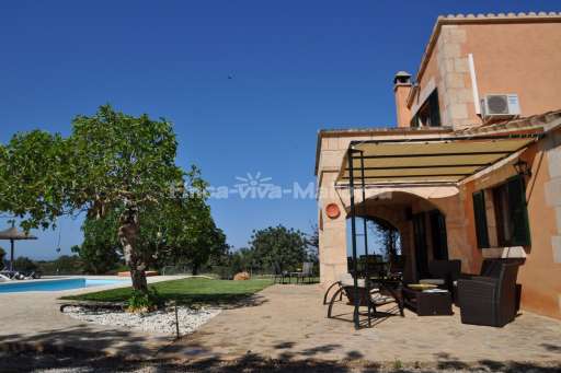 Finca Escala, Haus, überdachte Terrasse