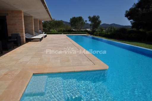 Villa Jose Sa Mola, Pool, Sonnenliege