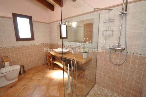 Finca Antonia, Badezimmer, ebenerdige Dusche