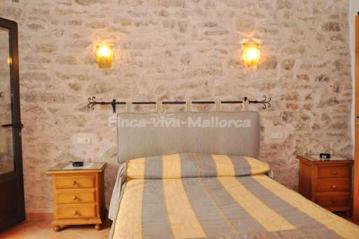 Finca Goret Santanyi, Schlafzimmer, Doppelbett