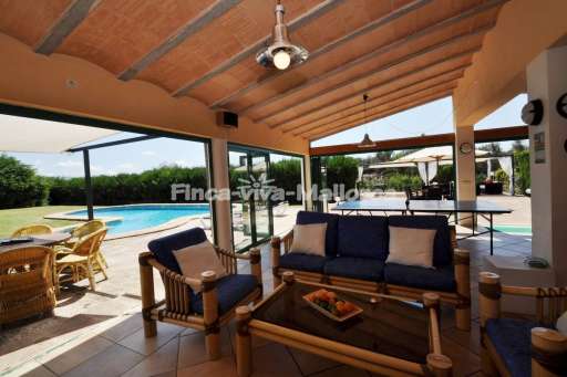 Finca Grande, Terrasse, Sitzmöglichkeit