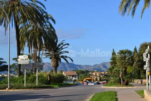 Alcudia Mallorca mit Bergen