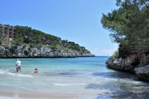 Meer mit Familie Cala Santanyi