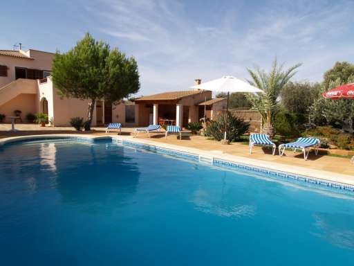 Casa Vincens, Pool, Terrasse, Sonnenliege