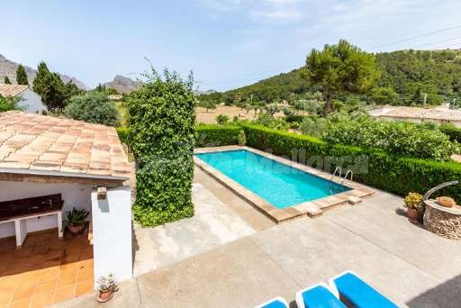 Casita Oliver Port de Pollenca, Pool, Terrasse, Sonnenliege