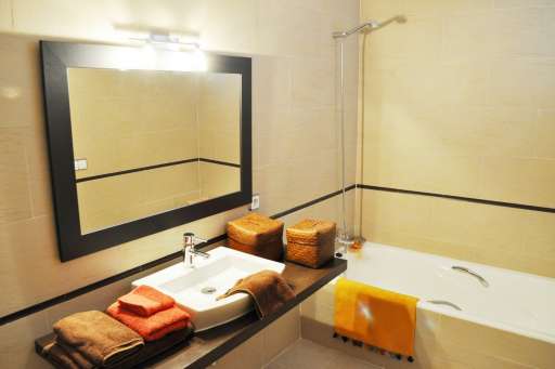 Chalet Cala Pi, Badezimmer, Badewanne