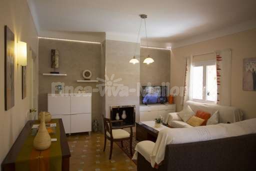 Chalet Albufera Playa de Muro, Wohnzimmer, Sofa, Fernseher