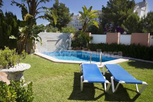 Chalet Albufera Playa de Muro, Pool, Sonnenliege, Garten