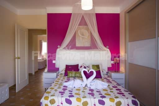 Chalet Albufera Playa de Muro, Schlafzimmer, Doppelbett, Kleiderschrank