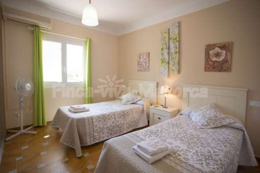 Chalet Albufera Playa de Muro, Schlafzimmer, Einzelbett, Ventilator