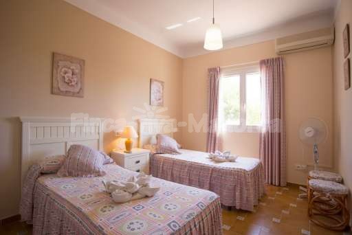 Chalet Albufera Playa de Muro, Schlafzimmer, Einzelbett, Ventilator