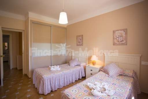 Chalet Albufera Playa de Muro, Schlafzimmer, Einzelbett, Kleiderschrank